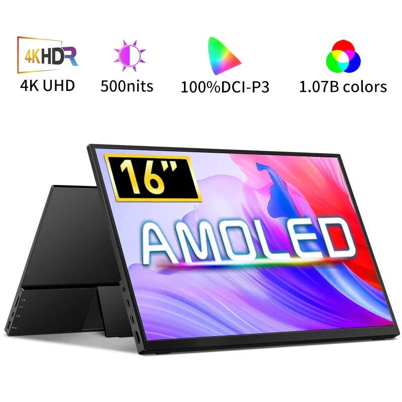 16-Inch 4K AMOLED Touchscreen Portable Monitor