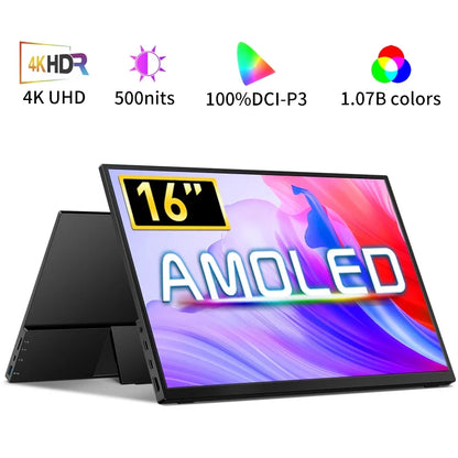 16-Inch 4K AMOLED Touchscreen Portable Monitor