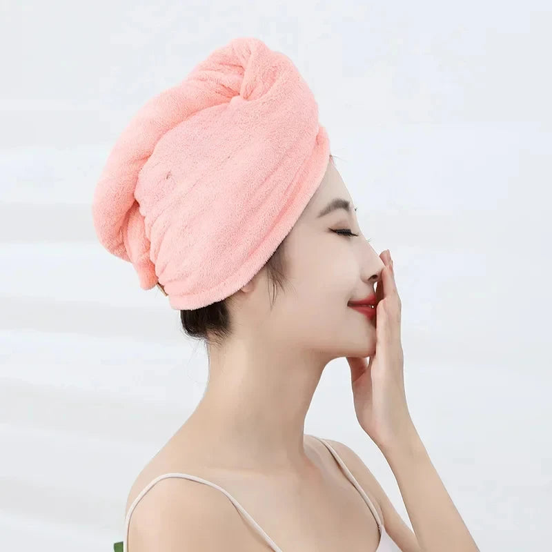 Microfiber Quick-Dry Hair Towel Wrap