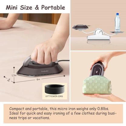 Portable Travel Dry Iron