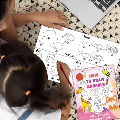 How to Draw Animals Sketch Book