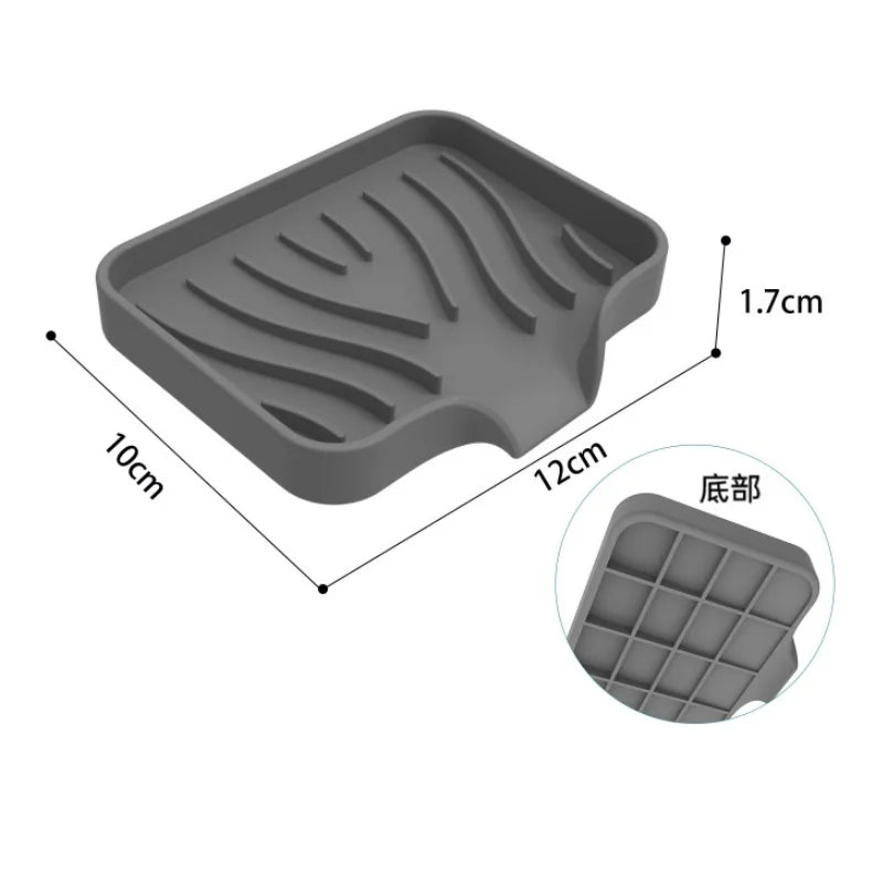 Silicone Sink Organiser Tray with Drainage