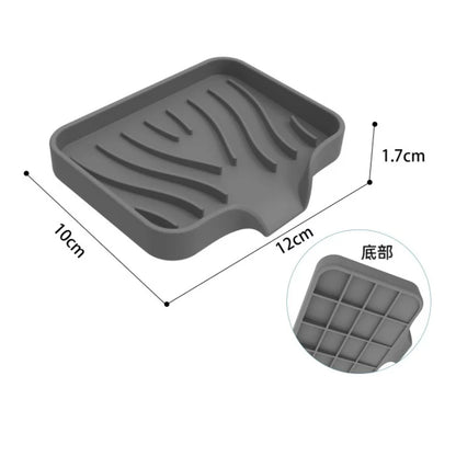 Silicone Sink Organiser Tray with Drainage