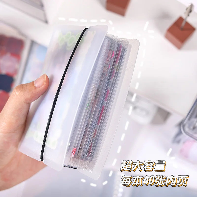 Portable PP Photo Storage Album for Photos, Cards & Collectibles
