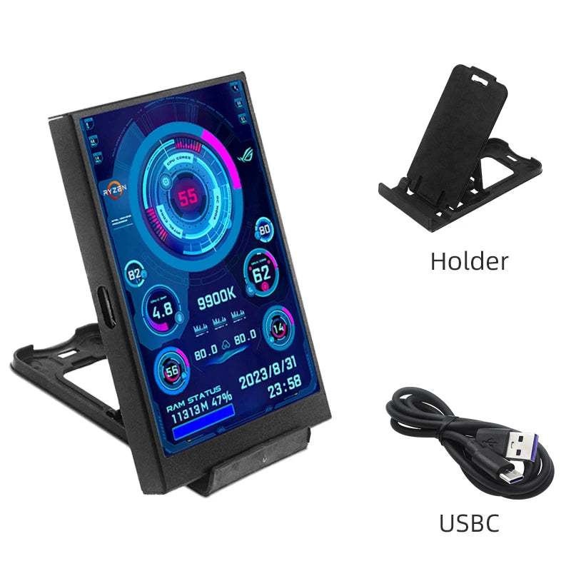 3.5” USB Type-C Secondary System Monitor