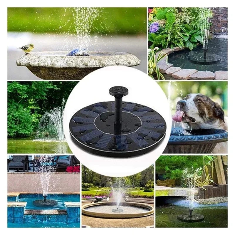 Solar Powered Floating Fountain Pump