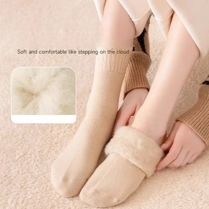 Women’s Wool Blend Thermal Socks 5 Pairs