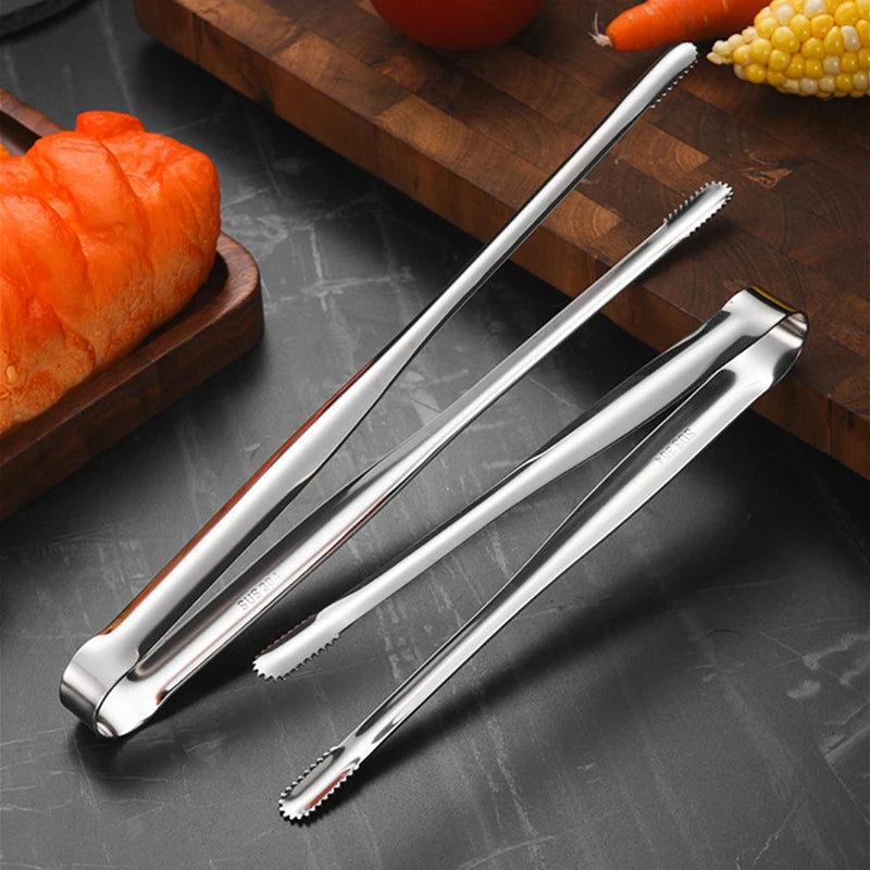 Stainless Steel BBQ Grill Tongs