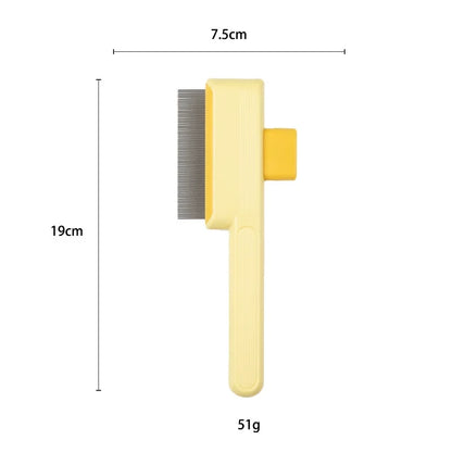 Self-Cleaning Pet Shedding Comb