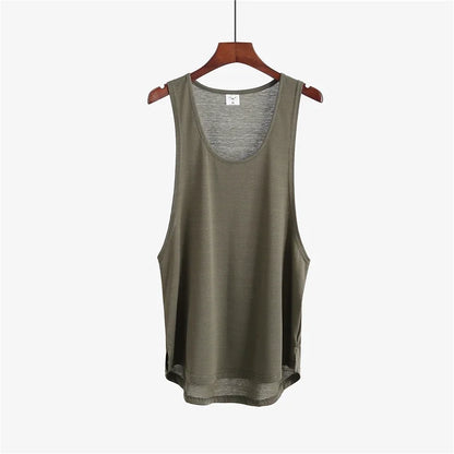 Fitness Sleeveless Gym Tshirt