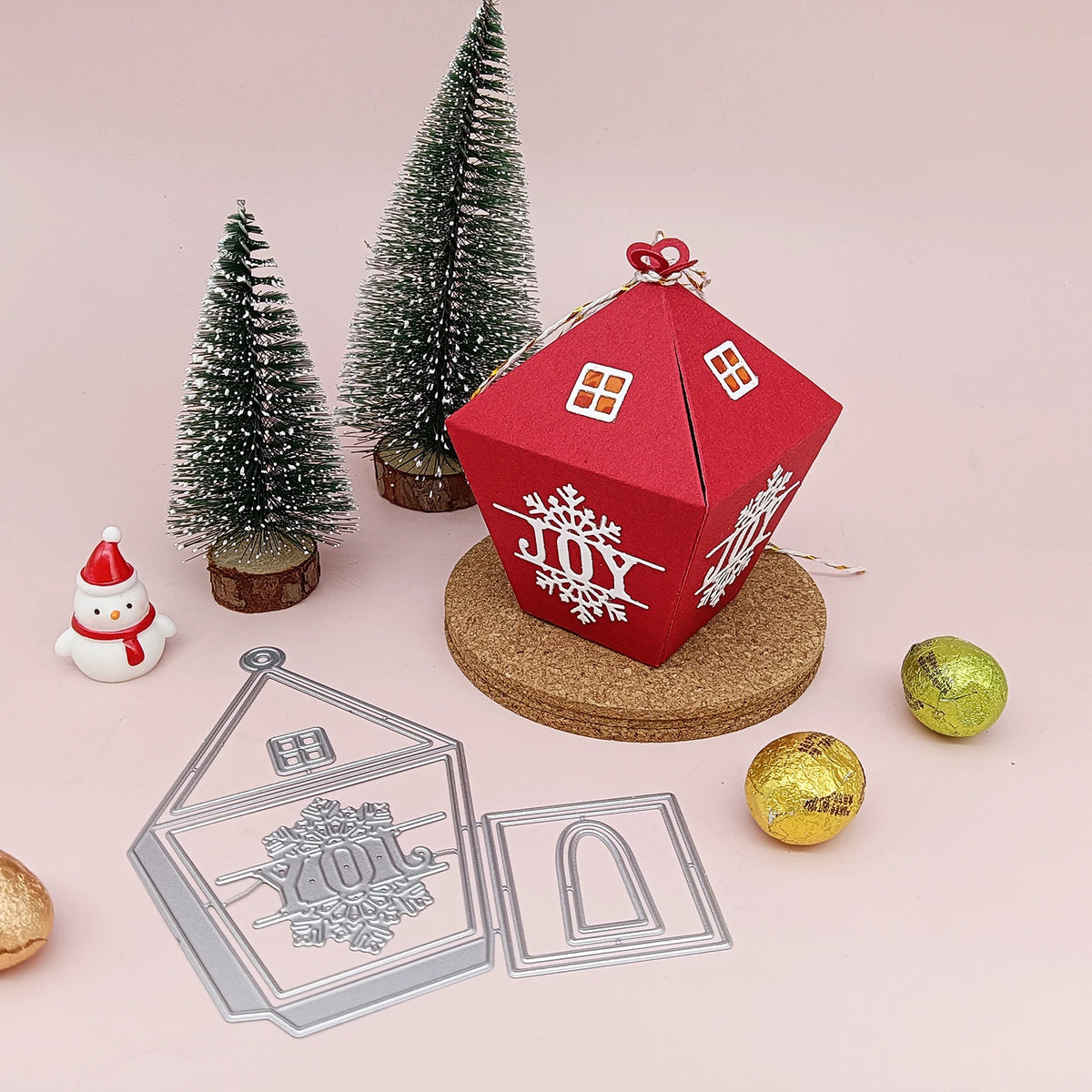 Christmas Gift Box Metal Cutting Die