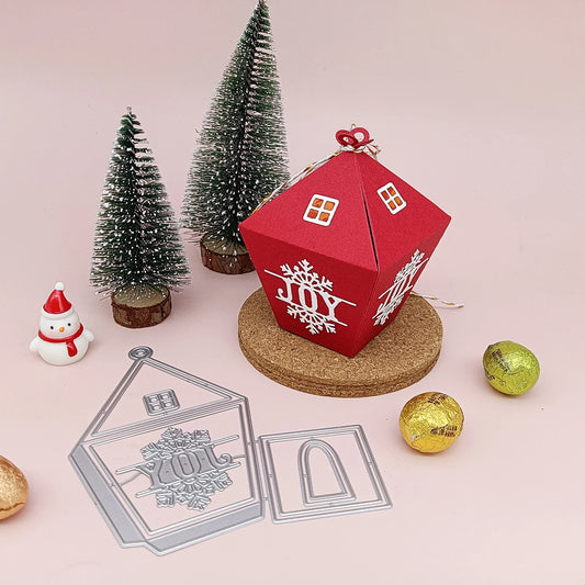 Christmas Gift Box Metal Cutting Die