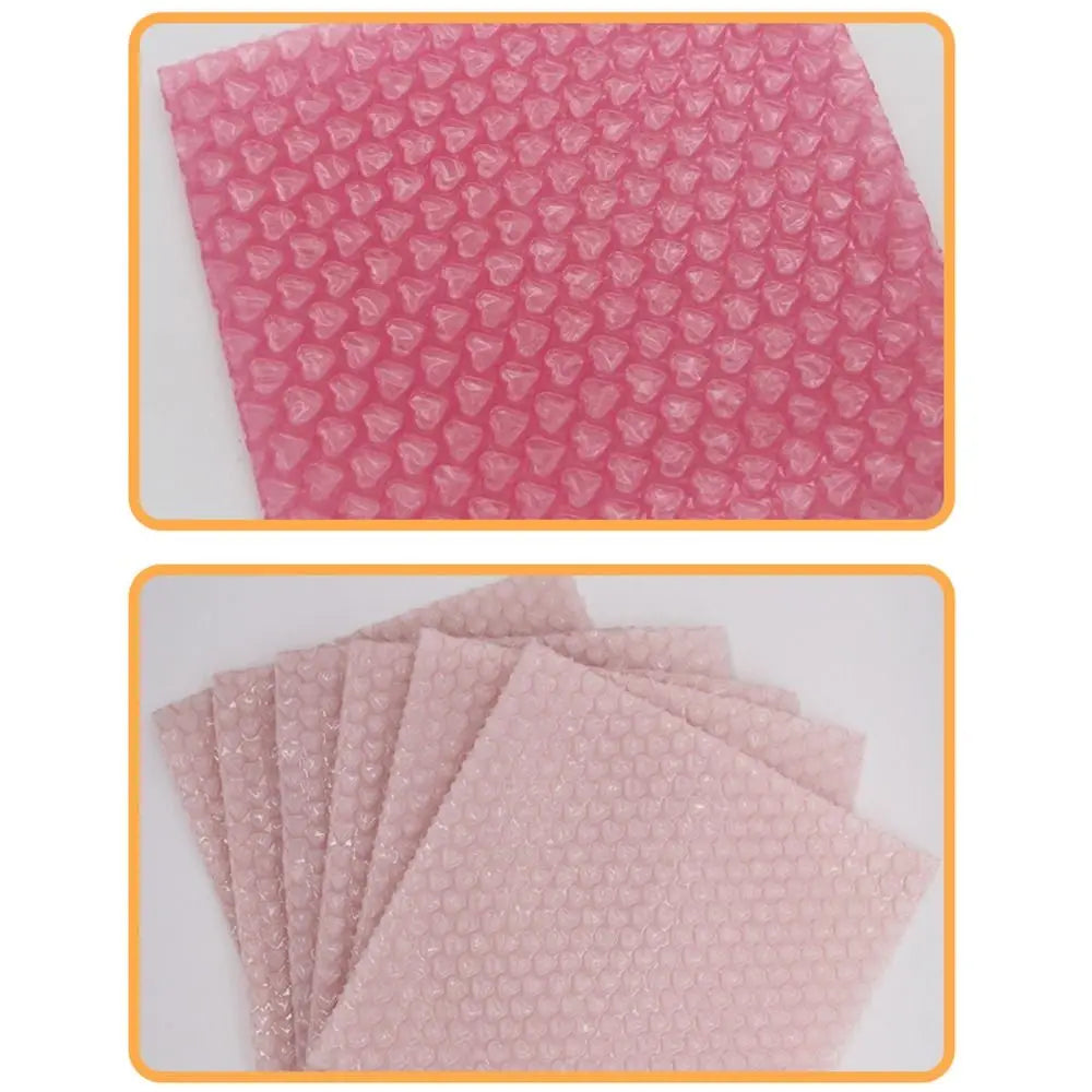 Heart-Shaped Bubble Wrap Roll