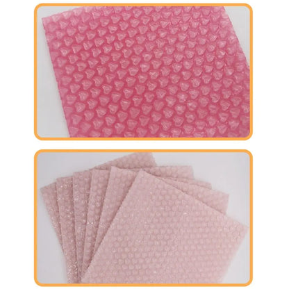 Heart-Shaped Bubble Wrap Roll