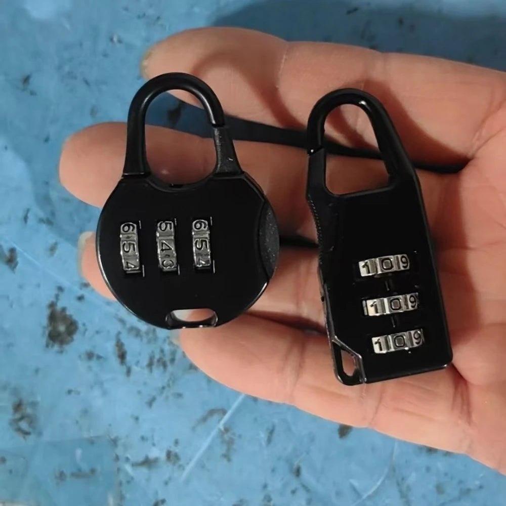 Mini Travel Combination Padlock Set