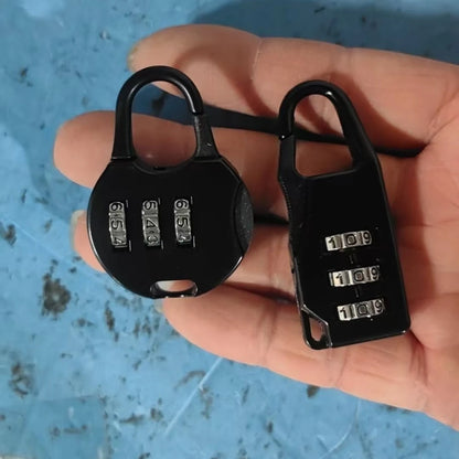 Mini Travel Combination Padlock Set