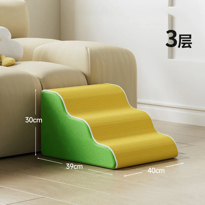 3/4 Step Memory Foam Pet Stairs
