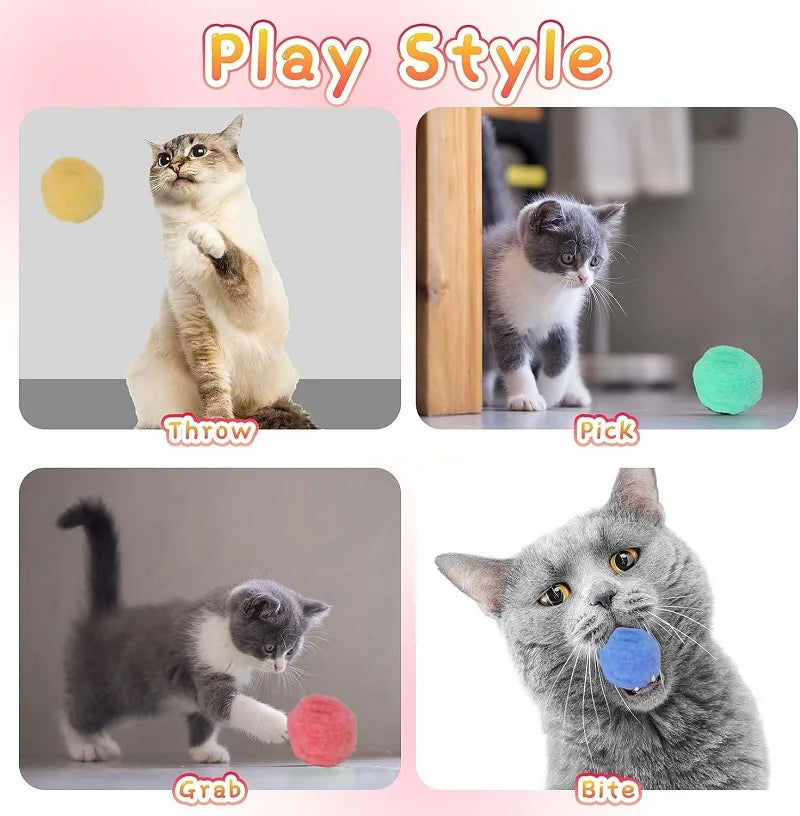 Interactive Cat Ball Launcher Toy