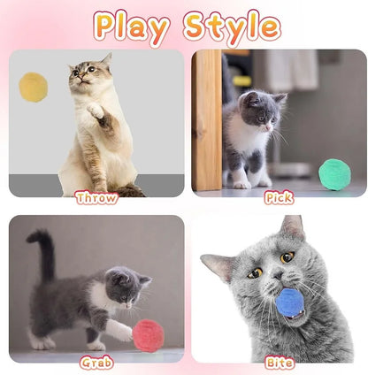 Interactive Cat Ball Launcher Toy