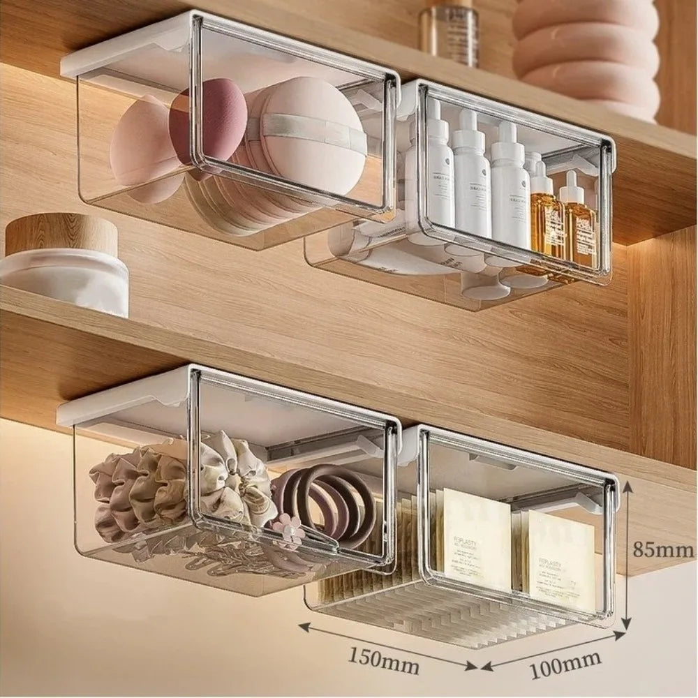 Transparent Pull-Out Storage Drawer