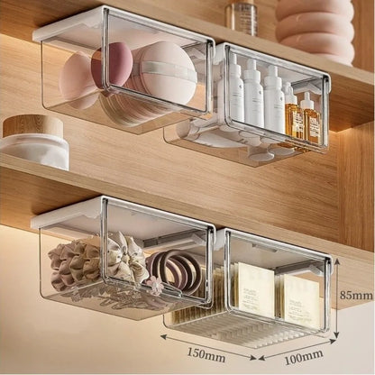 Transparent Pull-Out Storage Drawer