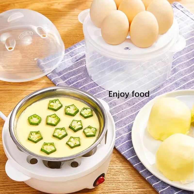 220V Multifunctional Electric Egg Boiler Double Layers Egg Cooker