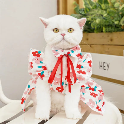 Princess Plaid Pet Dress for Dogs & Cats