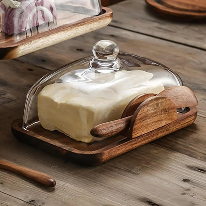 Wooden Butter Box