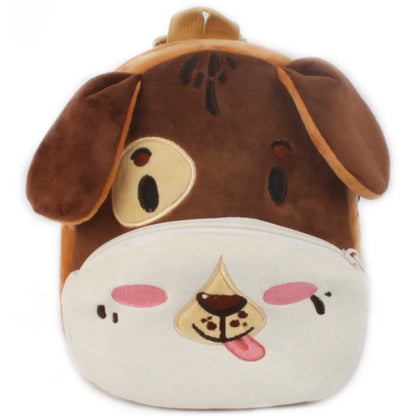 Kawaii 3D Plush Animal Kids Mini Backpack