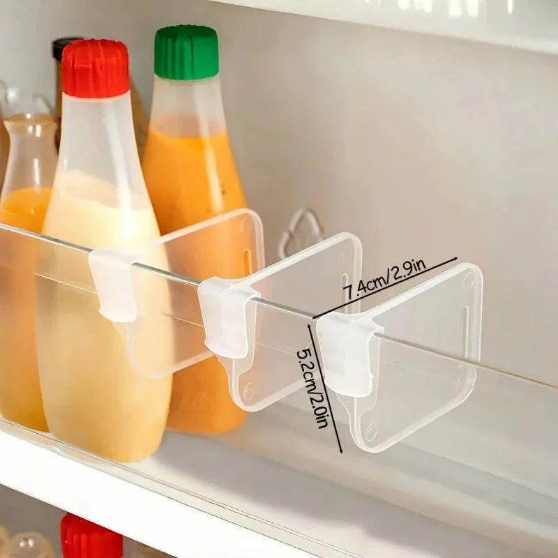Adjustable Refrigerator Shelf Divider Organizer