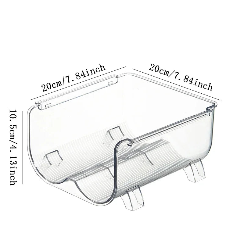Stackable Transparent Bottle & Mug Storage Rack