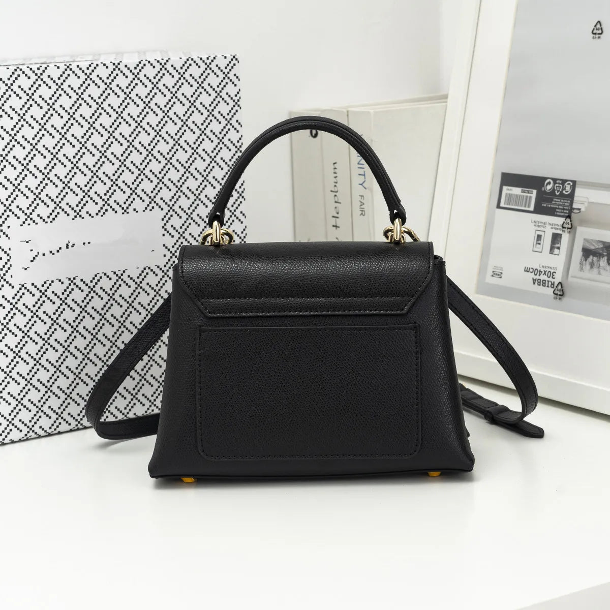 Mini Genuine Leather Satchel Crossbody Bag