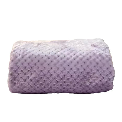Soft Plaid Pet Blanket