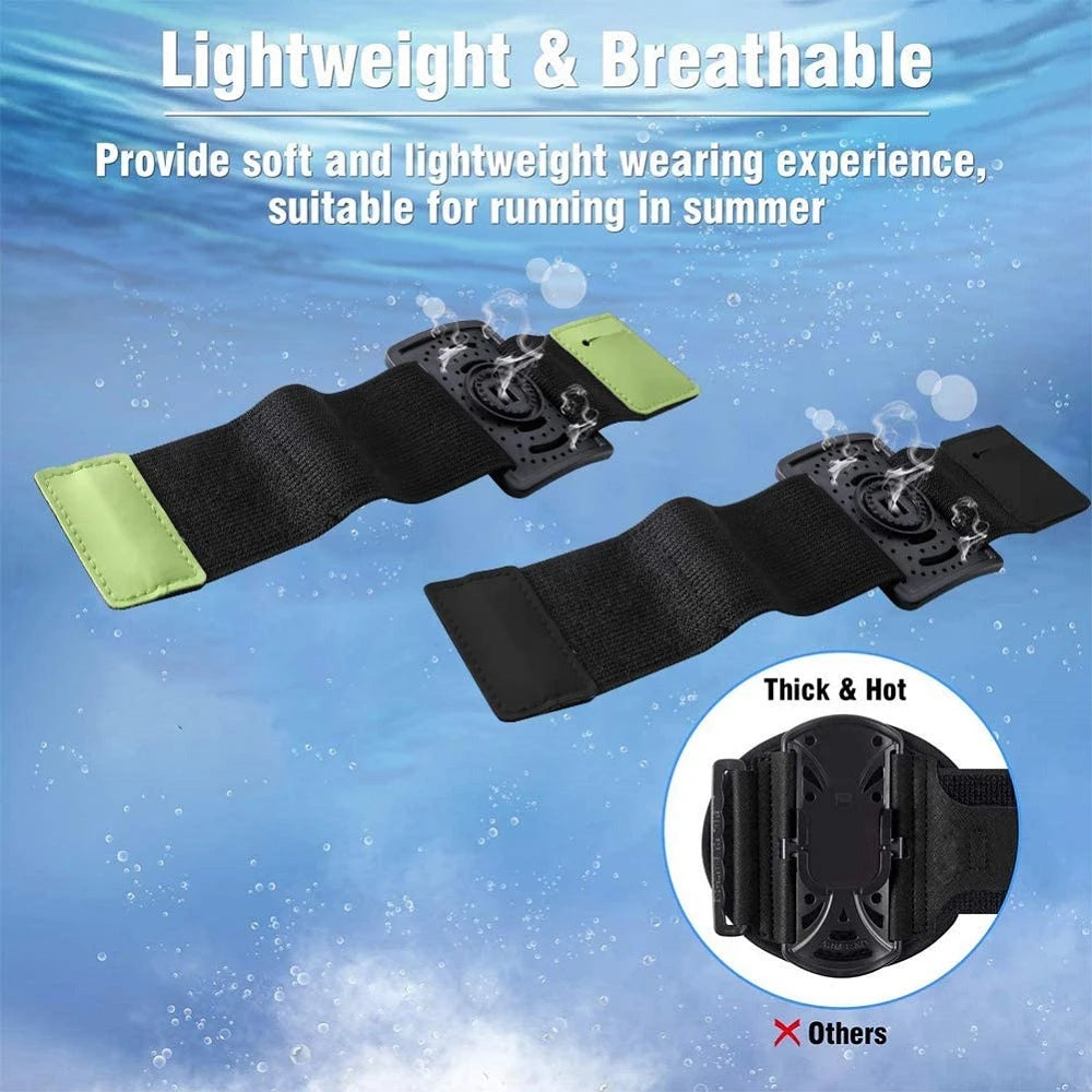 Universal Sports Phone Armband with 360° Rotating Holder