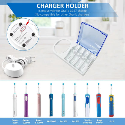 Electric Toothbrush Holder & Charging Stand