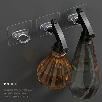 1-10 Multifunctional Wall Mounted Round Hooks