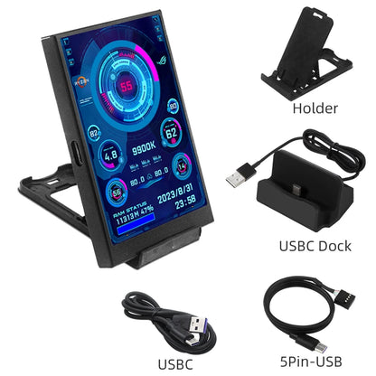 3.5” USB Type-C Secondary System Monitor