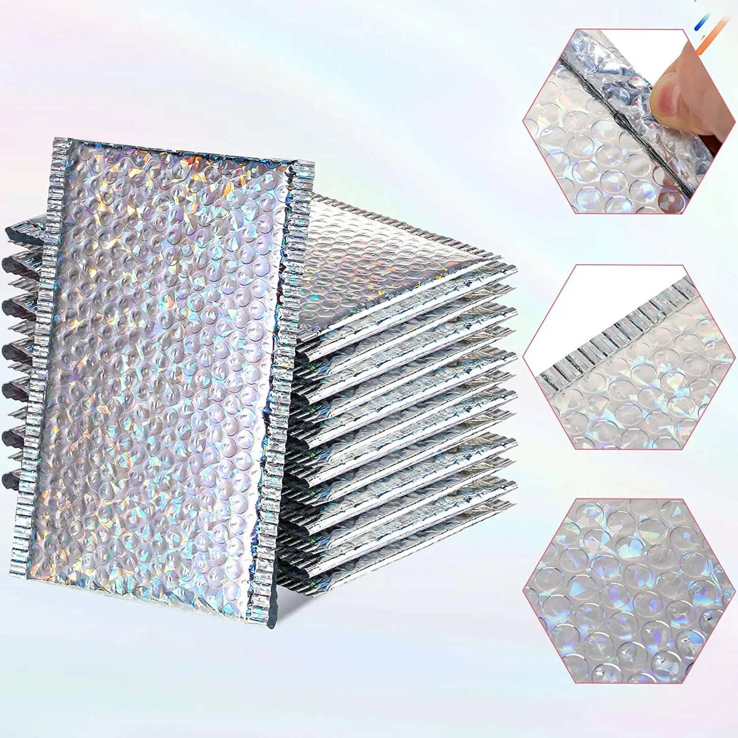 Holographic Bubble Mailers
