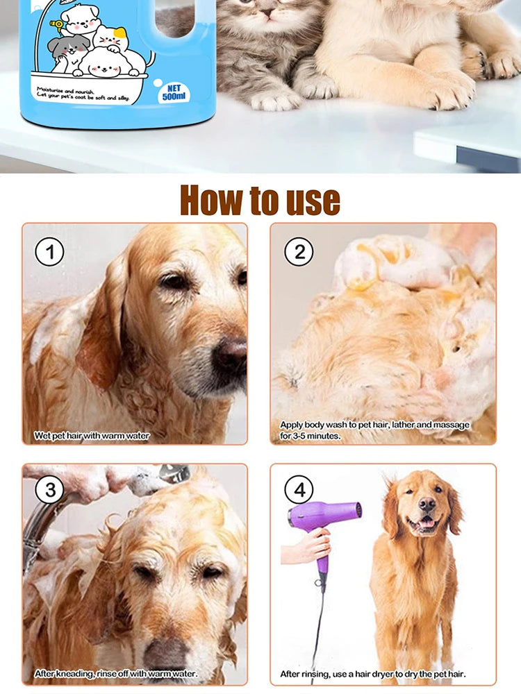 Pet Shampoo for Dogs & Cats