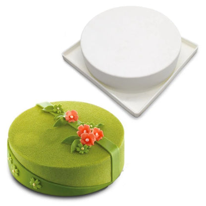 Water Droplet & Flame Texture Silicone Cake Mold