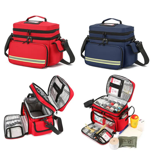 Large Capacity Empty First Aid Medical Bag