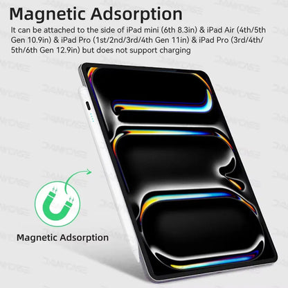 Rechargeable iPad Stylus Pen with Magnetic Attachment