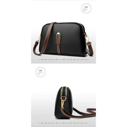 Women’s Genuine Cowhide Leather Crossbody Messenger Bag