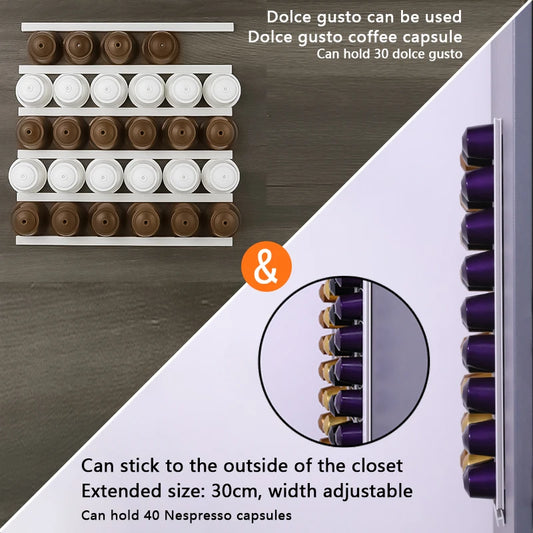 Coffee Capsule Storage Rack