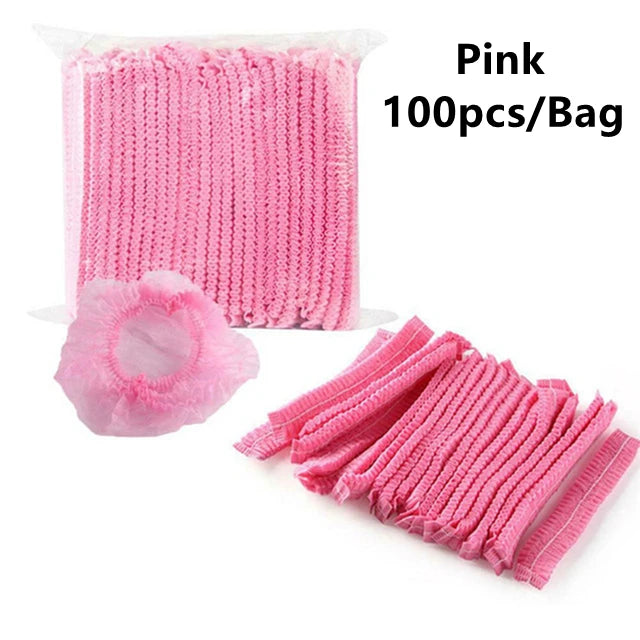 Disposable Hair Net Caps for Medical, Food Service, Salon & Spa Use
