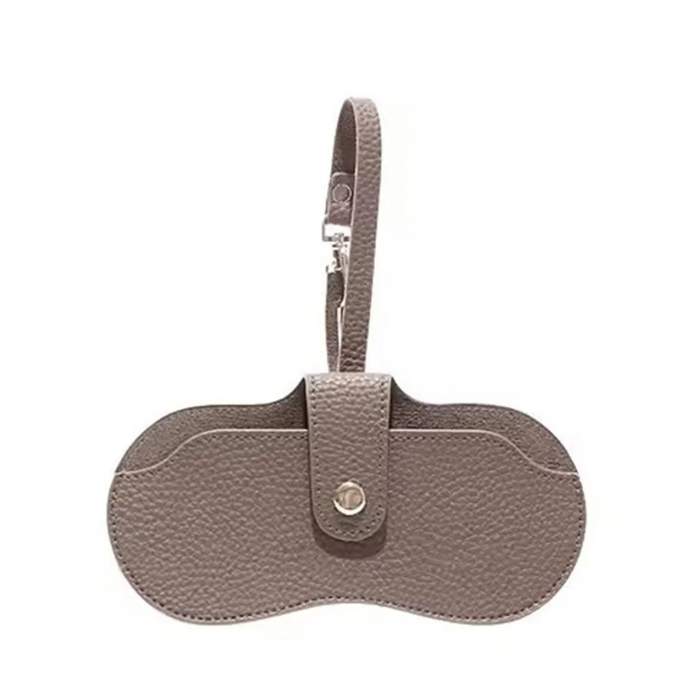 Magnetic Leather Glasses Case