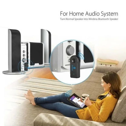 XIKCU Bluetooth Audio Adapter Receiver Stereo 3.5mm