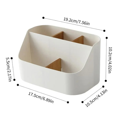 5-Compartment ABS Desktop Storage Organizer Box