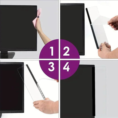 Computer Monitor Memo Board Clip