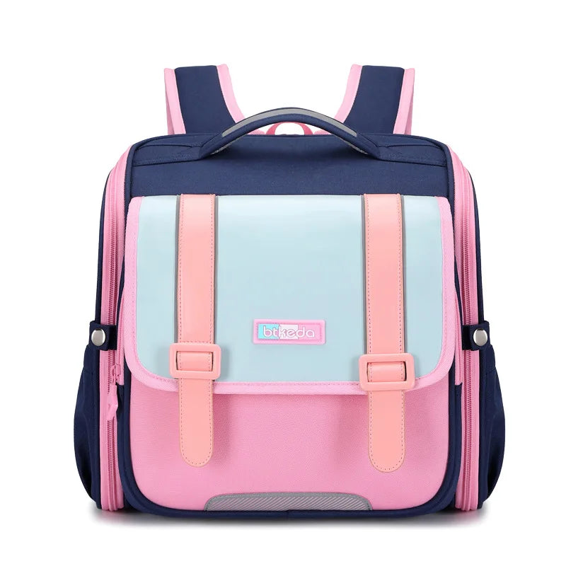 Kids Children Horizontal  Large Capacity Lightweight Waterproof School Backpack Daypack Bag Rucksack Primary Students Schoolbag